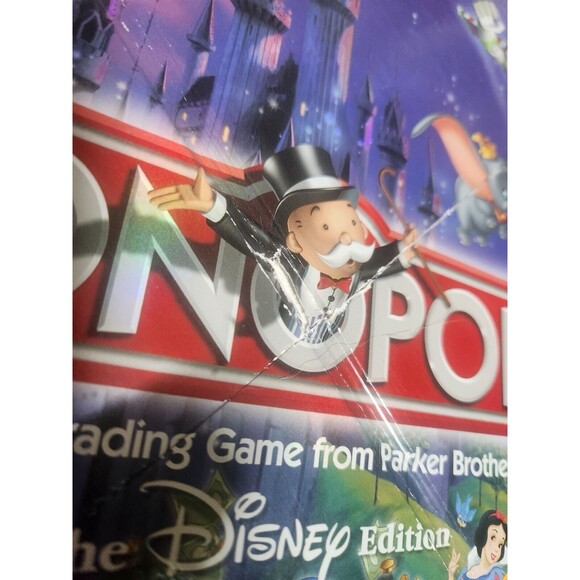 Disney Monopoly Board Game  Great Conditon 2001 Vintage Minus Rule Book - Picture 7 of 7
